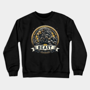 lion the mechanic style Crewneck Sweatshirt